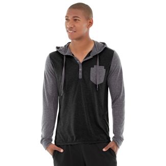 Chaz Kangeroo Hoodie-XL-Black