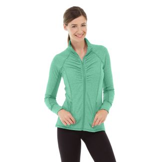 Riona Full Zip Jacket-M-Green